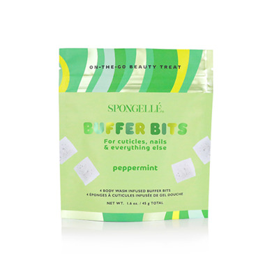 Minis Éponges infusées cuticules et ongles Peppermint Spongellé