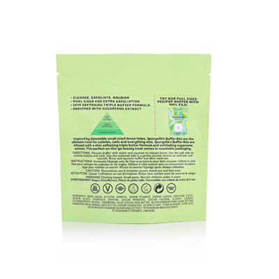 Minis Éponges infusées cuticules et ongles Peppermint Spongellé