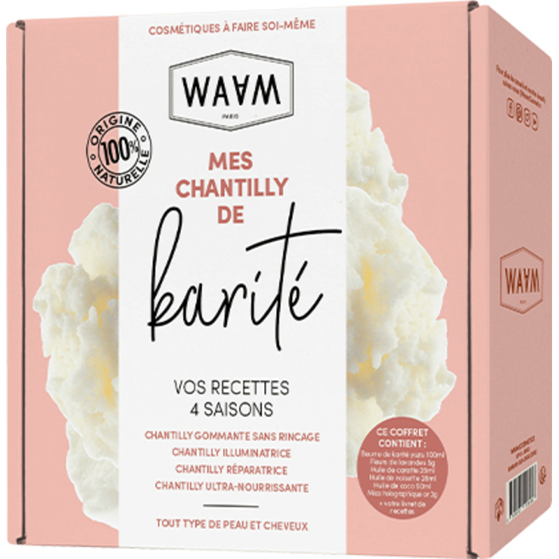 Coffret "Mes Chantilly de Karité" WAAM
