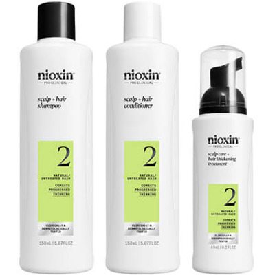 Mini Kit Anti-chute System 2 Chute Avancée Cheveux Naturels Nioxin