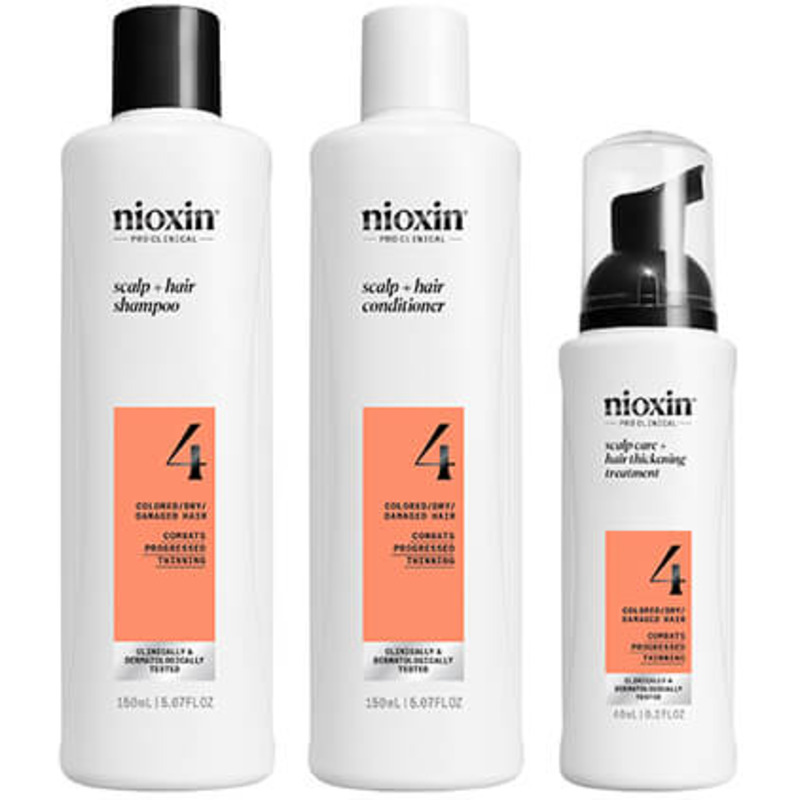 Mini Kit Anti-chute System 4 Chute Avancée Cheveux Abîmés/Colorés Nioxin