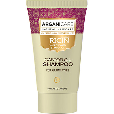 Shampooing Accélérateur de Croissance Ricin Arganicare 50ml