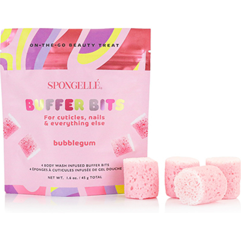 Minis Éponges infusées cuticules et ongles BubbleGum Spongellé