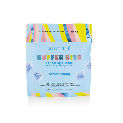Minis Éponges infusées cuticules et ongles Cotton Candy Spongellé