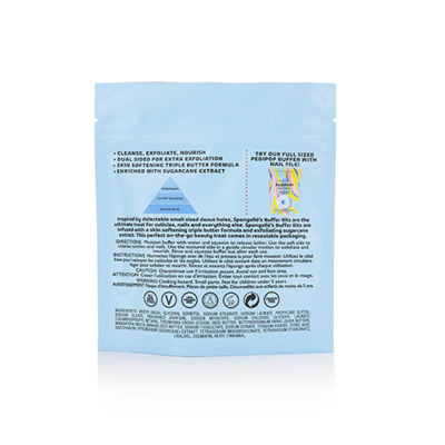 Minis Éponges infusées cuticules et ongles Cotton Candy Spongellé