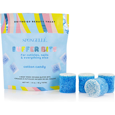 Minis Éponges infusées cuticules et ongles Cotton Candy Spongellé