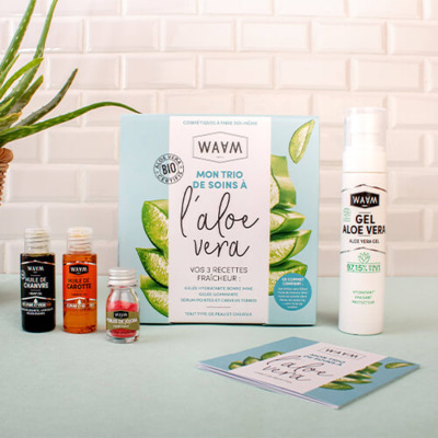 Coffret "Mon Trio de Soins à l'Aloe Vera" WAAM