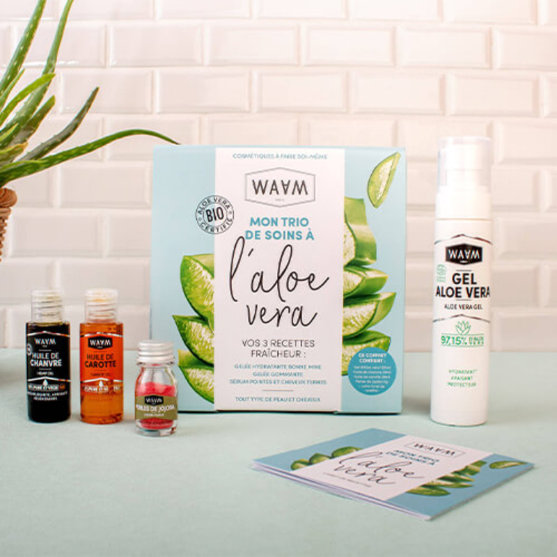 Coffret "Mon Trio de Soins à l'Aloe Vera" WAAM