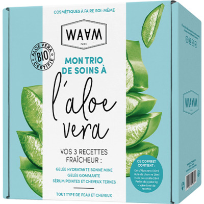 Coffret "Mon Trio de Soins à l'Aloe Vera" WAAM