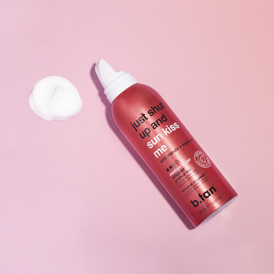 Mousse Autobronzante Progressive & Hydratante Just Shut Up & Sun Kiss Me B.Tan