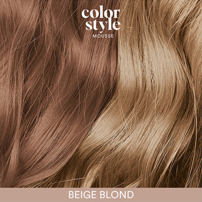 Mousse Colorante Blond Beige Color Style Mousse Indola