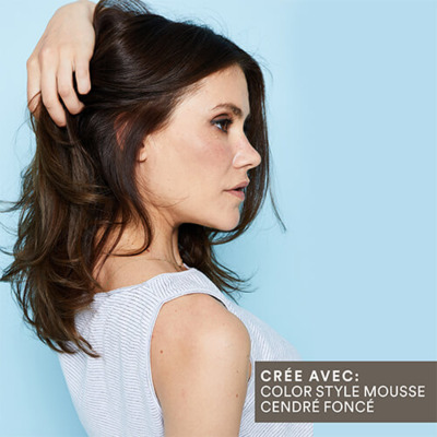 Mousse Colorante Cendré Foncé Color Style Mousse Indola
