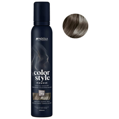 Mousse Colorante Cendré Foncé Color Style Mousse Indola