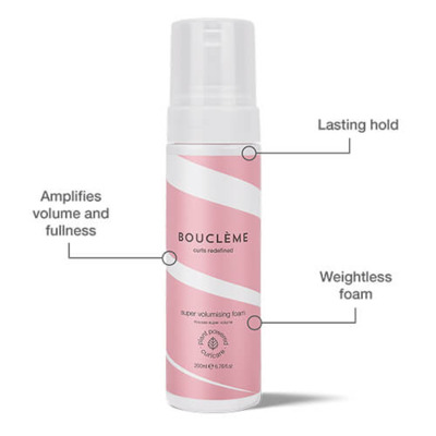 Mousse Volume Boucles Super Volumizing Foam Bouclème 200ml