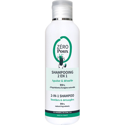 Shampooing 2 en 1 Zéro Poux Mulato 200ml