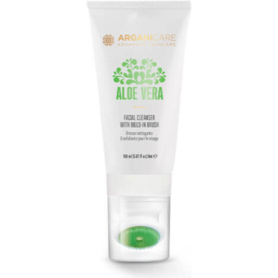Gel Nettoyant-brosse Visage Aloe Vera Arganicare
