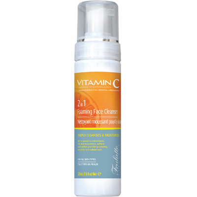 Nettoyant Moussant Visage 2-en-1 Vitamine C Arganicare