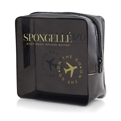 Trousse à éponge de Voyage Noire Spongellé