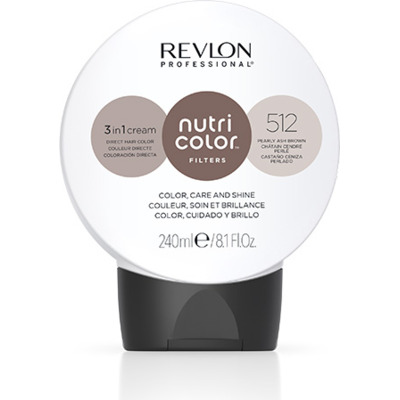 NutriColor Filter Châtain Cendré Perlé 512 Revlon 240ml