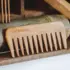 Peigne Dents Larges Cap Bambou