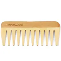 Peigne Dents Larges Cap Bambou