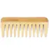 Peigne Dents Larges Cap Bambou