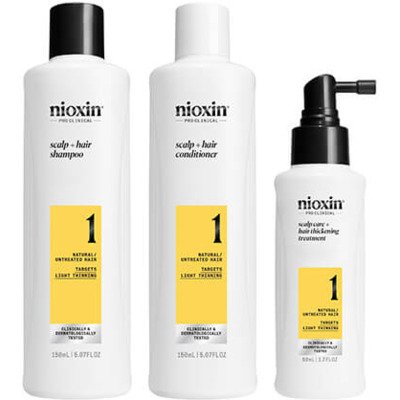 Mini Kit Anti-chute System 1 Chute Modérée Cheveux Naturels Nioxin
