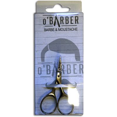 Ciseaux O'Barber pour barbe et moustache petit modèle