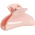 Pince Croco Opaline Rose Dragée Petit Modèle Bachca
