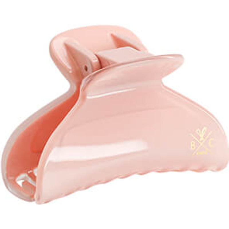Pince Croco Opaline Rose Dragée Petit Modèle Bachca