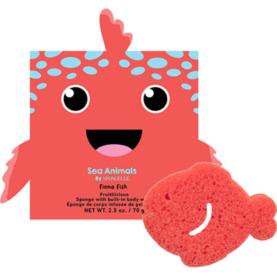 Éponge Enfant infusée Fiona Fish Spongellé
