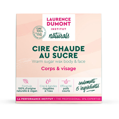 Cire Chaude au Sucre Corps & Visage Naturals Laurence Dumont
