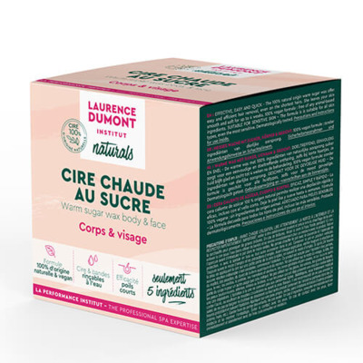Cire Chaude au Sucre Corps & Visage Naturals Laurence Dumont