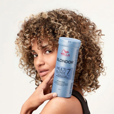 Poudre de Décoloration MultiBlonde 7 Blondor Wella 400g