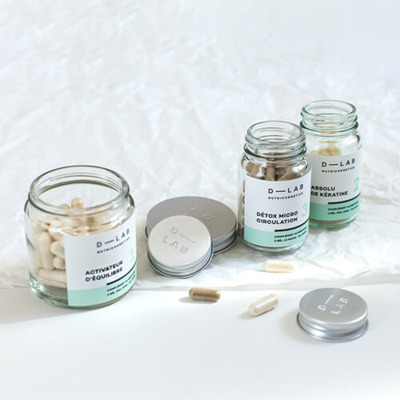 Compléments Alimentaires Programme Masse Capillaire D-Lab Nutricosmetics 1 mois