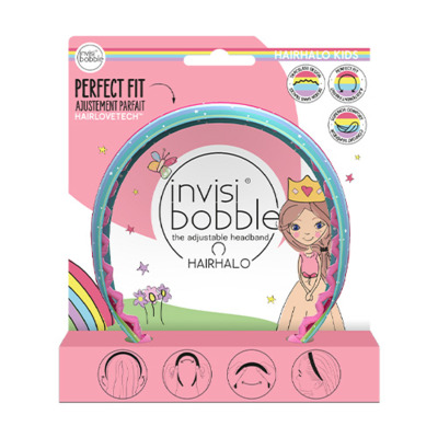 Serre-tête Rainbow Crown HairHalo Kids Invisibobble