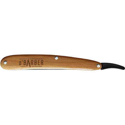 Rasoir De Barbier Manche en Bois O'Barber