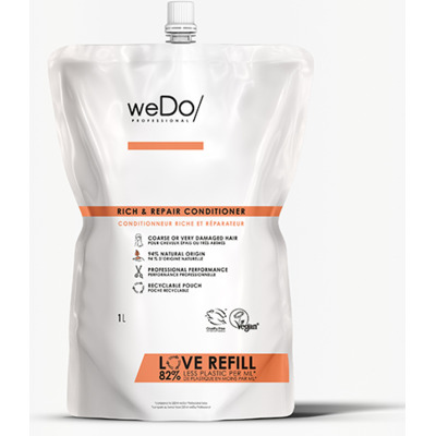 Recharge Après-shampooing Riche & Réparateur WeDo Professional 1000ml