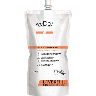 Recharge Masque Riche & Réparateur WeDo Professional 500ml