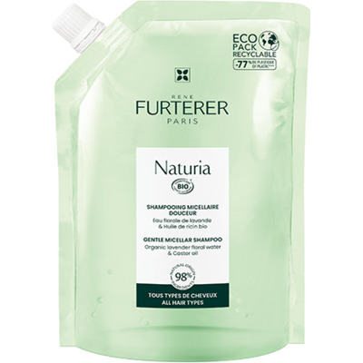 Eco-recharge Shampooing Micellaire Douceur Bio Naturia René Furterer 400ml