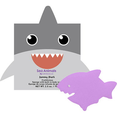 Éponge Enfant infusée Sammy Shark Spongellé