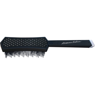 Brosse Revolution'Hair noire à strass