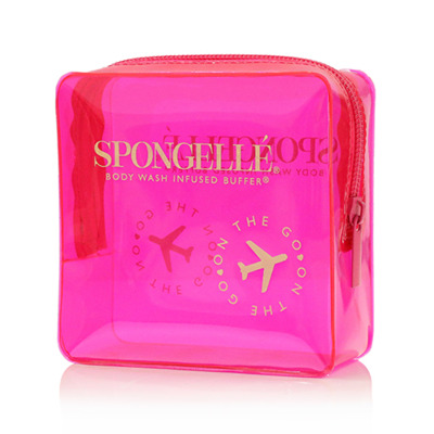 Trousse à éponge de Voyage Rose Spongellé