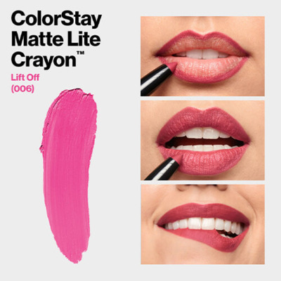 Rouge à Lèvres Colorstay Matte Lite Crayon N°006 Lift Off Revlon