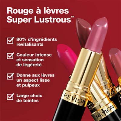 Rouge à Lèvres Super Lustrous N°805 Candied Rose Revlon