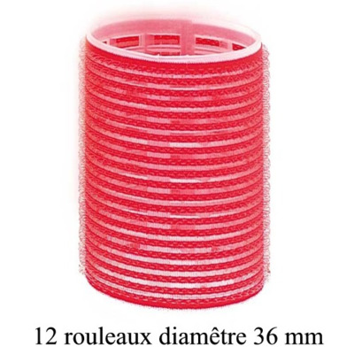 Rouleaux velcro Diam 36mm x12