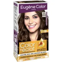 Kit Coloration Color & Eclat 2 Châtain Les Naturelles Eugène Color