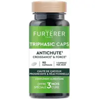 Caps Antichute Complément alimentaire Triphasic René Furterer
