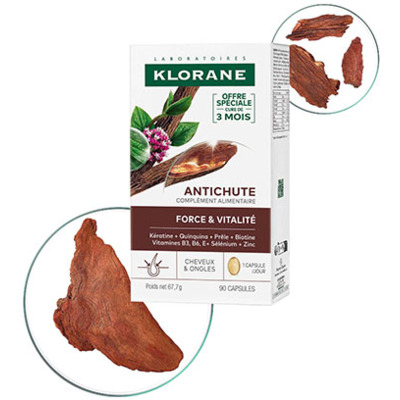 Complément alimentaire Antichute Klorane