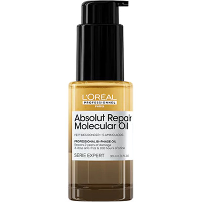 Huile Bi-Phase Réparatrice Absolut Repair Molecular L'Oréal 30ml